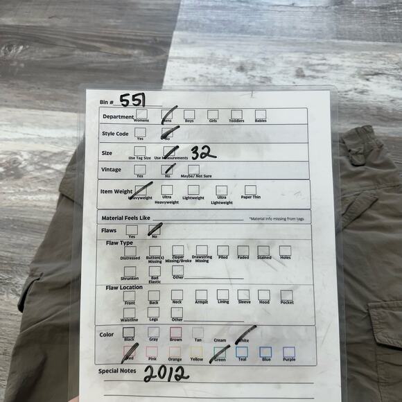 Craghoppers Nosilife Shorts Insect Shield Green Mens S Outdoor Hiking Cargo - Picture 8 of 14